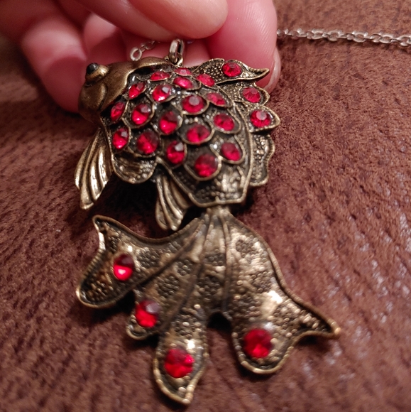 Lucky Red Fish Pendant - Picture 1 of 5